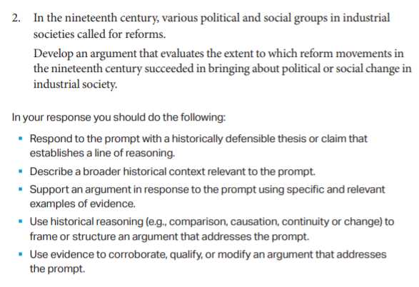 ap world history unit 7 test answers