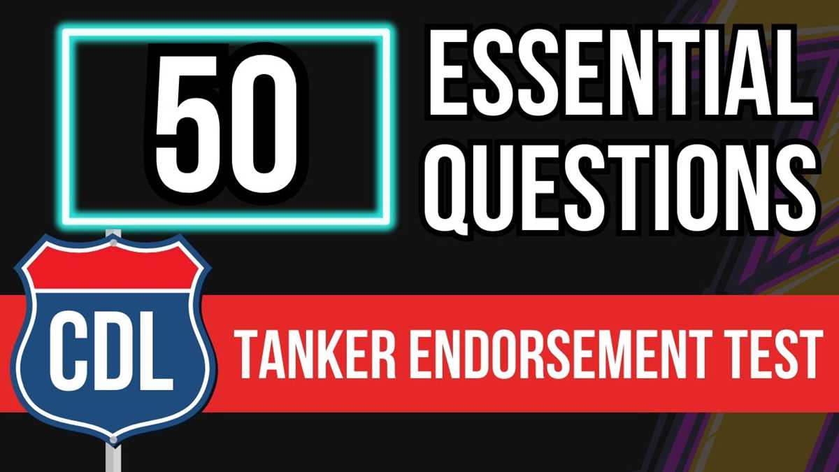 tankers test answers